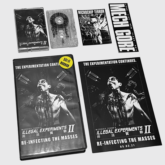 Illegal Experiments 2 Cassette Tape (VHS Box Edition)